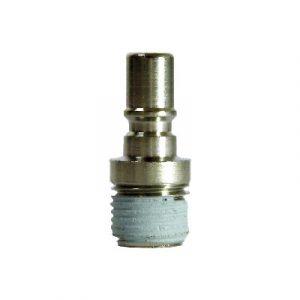 Embout Passage Libre DN6 - Fileté 1/4" BSPT Laiton Nickelé