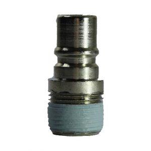 Embout Passage Libre DN9 - Fileté 3/8" BSPT Laiton Nickelé