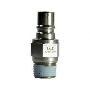 Embout À Clapet DN9 - Fileté 3/8" BSPT - Laiton Nickelé - Joint Viton