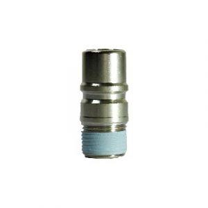 Embout Passage Libre DN12 - Fileté 3/8" BSPT Laiton Nickelé