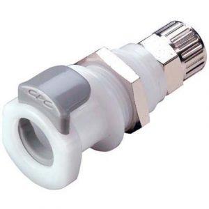 Coupleur CPC Colder CPC Sans Clapet Traversée de Cloison. À coiffe 6.4X9.5 mm