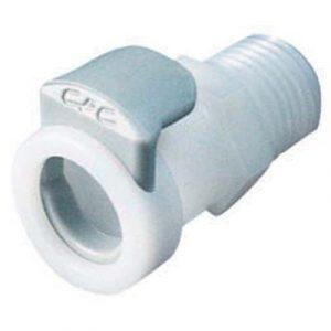Coupleur CPC Colder Tout Acétal DN 6.4 Fileté 1/4'' NPT Conique