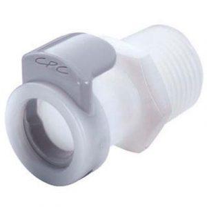 Coupleur CPC Colder Tout Acétal DN 6.4 Fileté 3/8'' NPT Conique