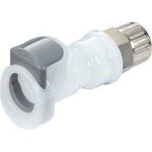 Coupleur CPC Colder Tout Acétal Sans Clapet À coiffe 6.4X9.5 mm - Modèle long