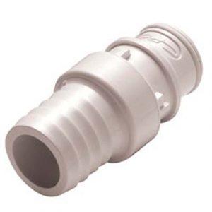Embout CPC DN13.2 -Passage libre-Cannelé  19mm 3/4"Od en Polysulfone-  Bag 10