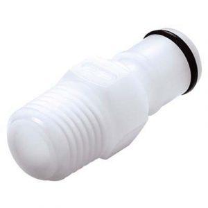 Embout CPC Colder Sans Clapet Tout Acétal Mâle 1/4''NPT Conique