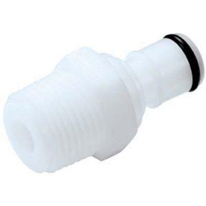 Embout CPC Colder Sans Clapet Tout Acétal Mâle 3/8'' NPT Conique
