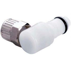 Embout CPC Colder Tout Acétal A Clapet Coudé À coiffe 6.4X9.5 mm