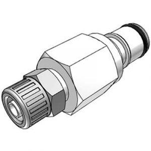 Embout CPC Colder Tout Acétal Sans Clapet À coiffe 4X6 mm