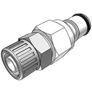 Embout CPC Colder Tout Acétal Sans Clapet À coiffe 6.4X9.5 mm