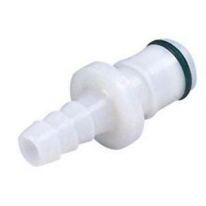 Embout CPC Colder tout Acétal sans clapet Cannelé Diamètre 6.4mm