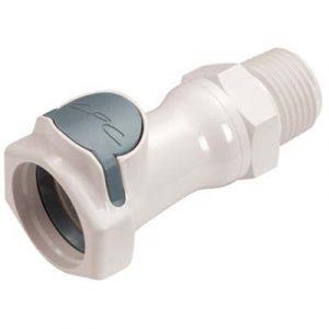 Coupleur -DN 9.6 - Fileté 1/2 NPT Polysulfone - Bag 10
