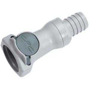 Coupleur -DN 9.6mm - Cannelé D 15.9 Intérieur Polypropylène -Bag 10 -