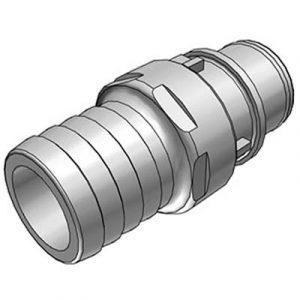 Embout - DN9.6 -Cannelé Tube 19 Int- Polypropylène - Bag 10 -