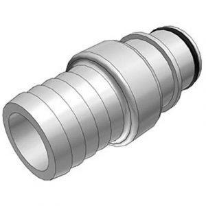 Embout - DN9.6 -Cannelé Tube 19 Int- Polysulfone - Bag 10 -