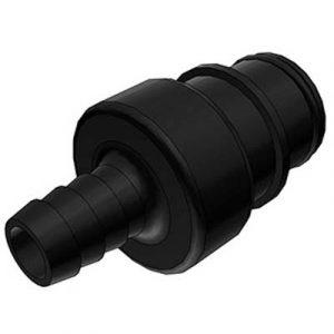 Embout -DN 9.6 - Cannelé D 9.5 Intérieur Polysulfone UV Noir - Bag 10 -