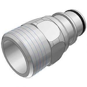 Embout - DN 9.6- Fileté 3/4" GHT Polysulfone - Bag 10 -