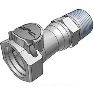 Coupleur -DN 9.6 - A Clapet Fileté 3/4 NPT Polypropylène - Bag 10 -