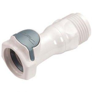 Coupleur -DN 9.6 - A Clapet Fileté 3/4 NPT Polysulfone - Bag 10 -