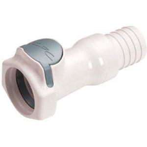 Coupleur -DN 9.6mm - A Clapet Cannelé D 19 Intérieur Polysulfone -Bag 10 -