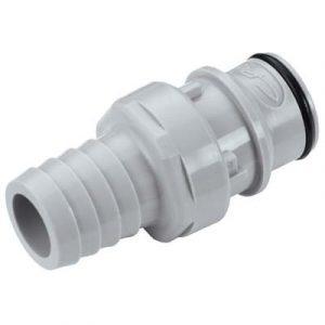 Embout -DN 9.6mm - A Clapet Cannelé D15.9 Intérieur Polypropylène - Bag 10 -