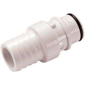 Embout - DN9.6- A Clapet Cannelé Tube 19 Int- Polysulfone - Bag 10 -