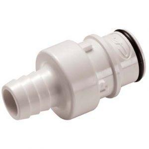 Embout - DN 9.6- A Clapet Cannelé D 12.7 Intérieur Polysulfone - Bag 10 -