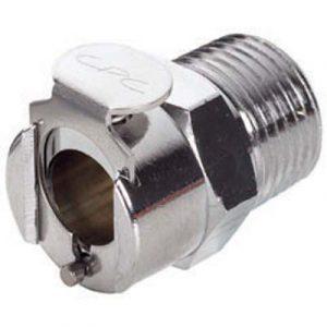 Coupleur -DN 6.4-Fileté 3/8" NPT En Laiton Chromé - Bag 10