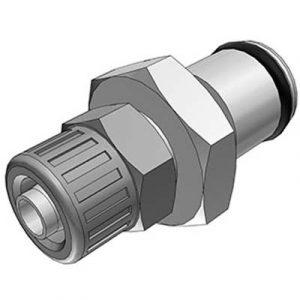 Embout - DN 6.4 - À Coiffe 4.3X6.4mm En Laiton Chromé - Bag 10