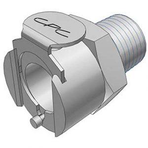 Coupleur -DN 6.4- À Clapet Fileté 1/4" NPT - Laiton Chromé - Bag 10
