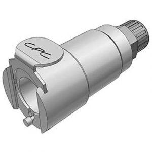 Coupleur -DN 6.4- À Clapet À Coiffe 4.3X6.4mm Laiton Chromé - Bag 10