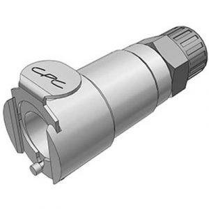Coupleur -DN 6.4- À Clapet À Coiffe 6.4X9.5mm Laiton Chromé - Bag 10