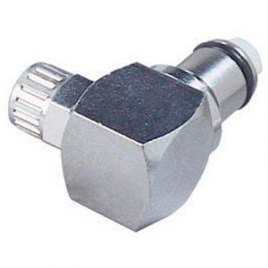 Embout - DN 6.4 - À Clapet Coudé À Coiffe 4.3X6.4mm En Laiton- Bag 10