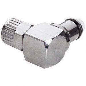 Embout - DN 6.4 - À Clapet Coudé À Coiffe 6.4X9.5mm En Laiton- Bag 10