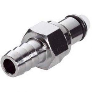 Embout - DN 6.4 - À Clapet Cannelé Pour tube 9.5mm En Laiton- Bag 10