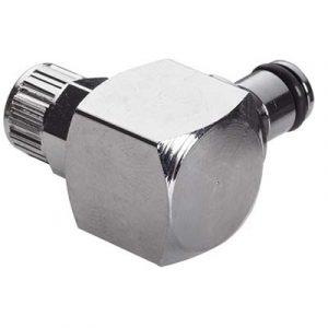 Embout CPC - DN3.2-Coudé À coiffe pour Tube 4.3X6.4mm Laiton Chromé - Bag 10