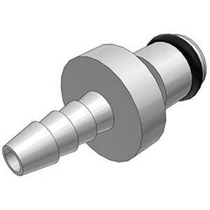 Embout CPC - DN 3.2-  Cannelé D 3.2mm Int Laiton Chromé -Bag 10