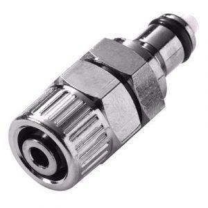 Embout CPC - DN3.2- À coiffe pour Tube 6.4X9.5mm En Laiton Chromé - Bag 10