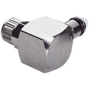 Embout CPC - DN3.2- À Clapet Coudé À coiffe pour Tube 4.3X6.4mm Laiton - Bag 10