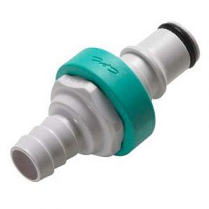 Embout CPC Zéro Goutte Cannelé Tube 9.5 Polypropylène Gris- Bag 25-