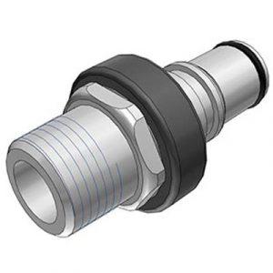 Embout CPC Zéro Goutte Fileté 1/2''BSPT Polypropylène Gris - Bag 10