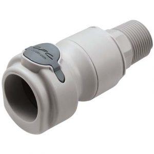 Coupleur CPC  Polypropylène Joint EPDM M 3/4 NPT Clapet Zéro Goutte - Bag 5