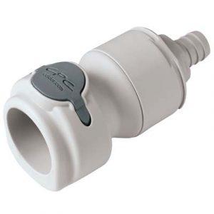 Coupleur CPC  Polypropylène Joint EPDM - Cannelé Tube 12.7-Zéro Goutte - Bag 5