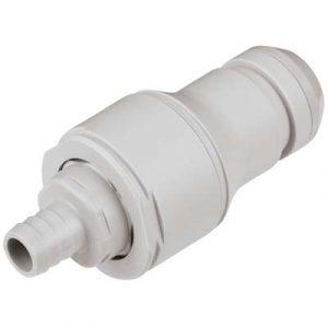 Embout CPC Polypropylène Joint EPDM Cannelé 12.7mm clapet Zéro Goutte - Bag 5
