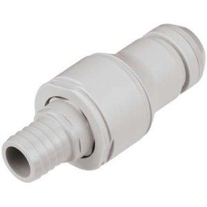 Embout CPC Polypropylène Joint EPDM Cannelé 19mm Clapet Zéro Goutte - Bag 5-