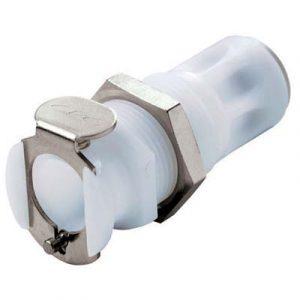 Coupleur Acétal - DN 6.4 - Raccord Instantané D 6.4mm OD - Bag 25 -