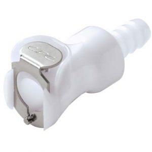 Coupleur Acétal - DN 6.4 - Cannelé pour tube 7.9mm - Bag 25 -