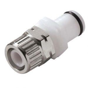 Embout Acétal - DN 6.4 - À Coiffe pour tube 8X10mm - Bag 25 -