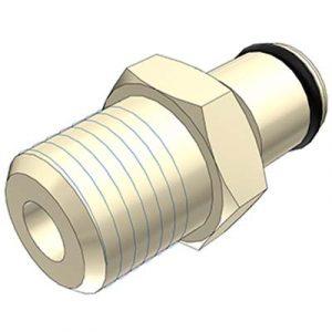 Embout polypropylène - DN 6.4 - Fileté 1/4" NPT - Bag 25 -