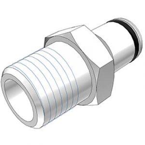 Embout Acétal - DN 6.4 - Fileté 1/4" BSPT - Bag 25 -